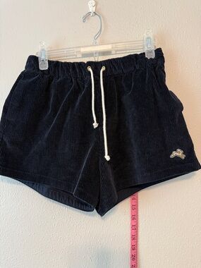 Tracksmith Cross Country Navy Corduroy Drawstring Athletic Shorts
